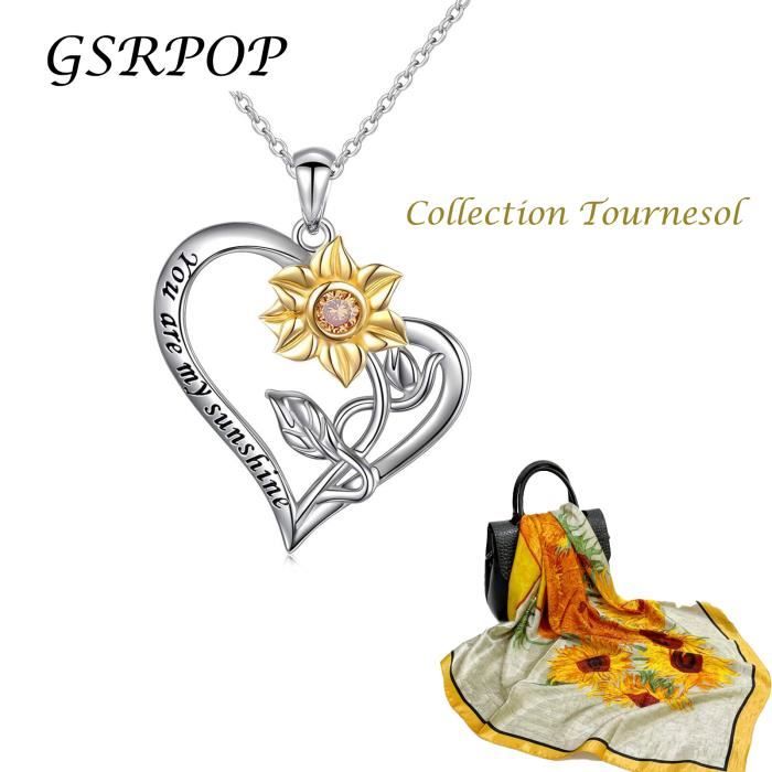 Cadeau Saint Valentin, Collier En Résine Aurora Borealis, Bijoux Coeur, Cadeau Saint Valentin Pour Elle, Collier Aurora, Coeur En Bois, Cadeau Femme - France