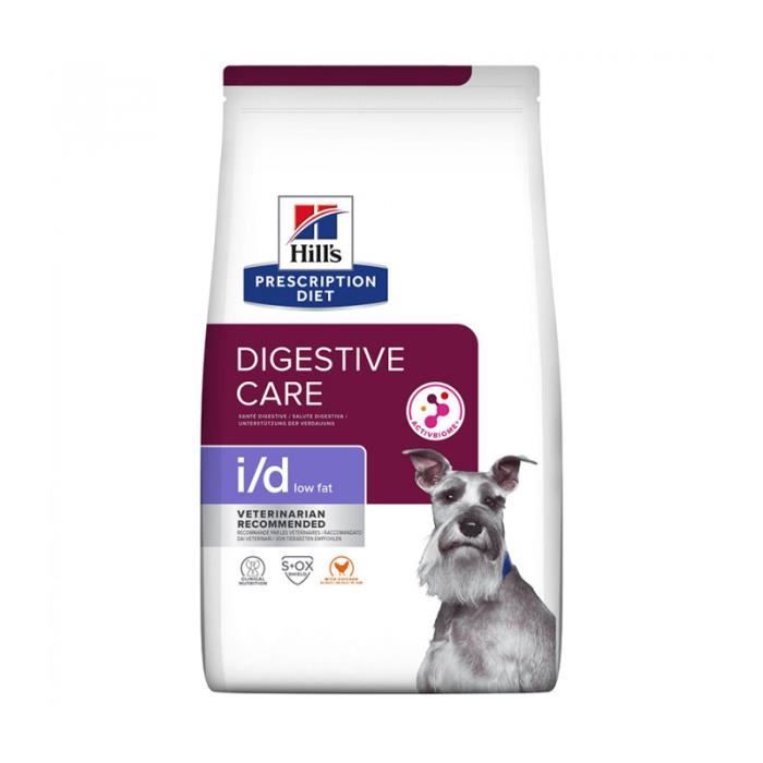 Meilleurs prix pour Croquettes thérapeutiques - HILL'S - I/D Low Fat Digestive - 4kg - Chien adulte - Santé digestive