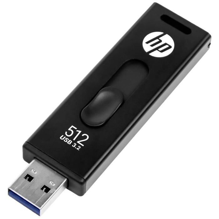 Clé USB HP X911W 512 GB Noir