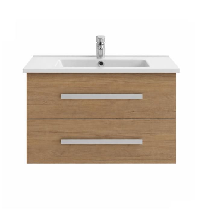 Meuble vasque 80 cm suspendu JACOB DELAFON Ola up chêne Meuble vasque 80 cm suspendu JACOB DELAFON Ola up chêne