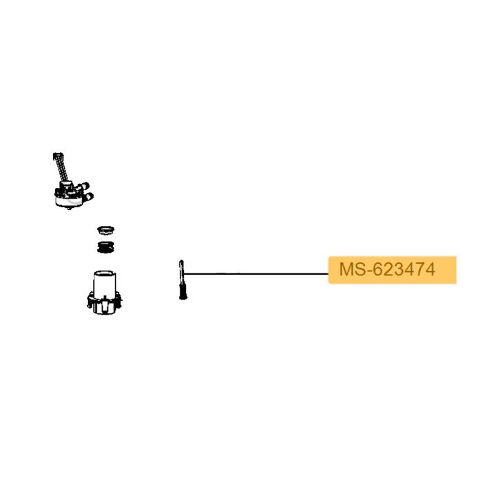 Sonde De Température Cafetière Krups XN8006 - Pièce Détachée MS-0070041
