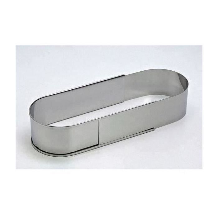 Cadre à pain extensible - ovale - inox