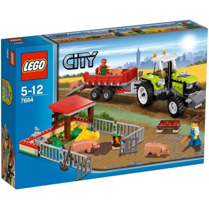 Le tracteur - LEGO® City - 60287 - Jeux de construction