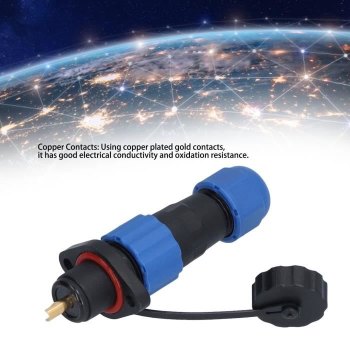 Kalitec Connecteur DEUTSCH DT 4 Broches Étanche IP68 - Prise Allemande Pour Moto, Voiture, Bateau | Résistant Huile Et Essence