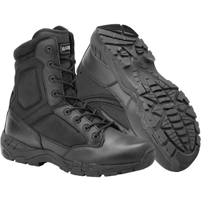 Magnum Viper Pro 8.0 Side Zip Bottes Noir