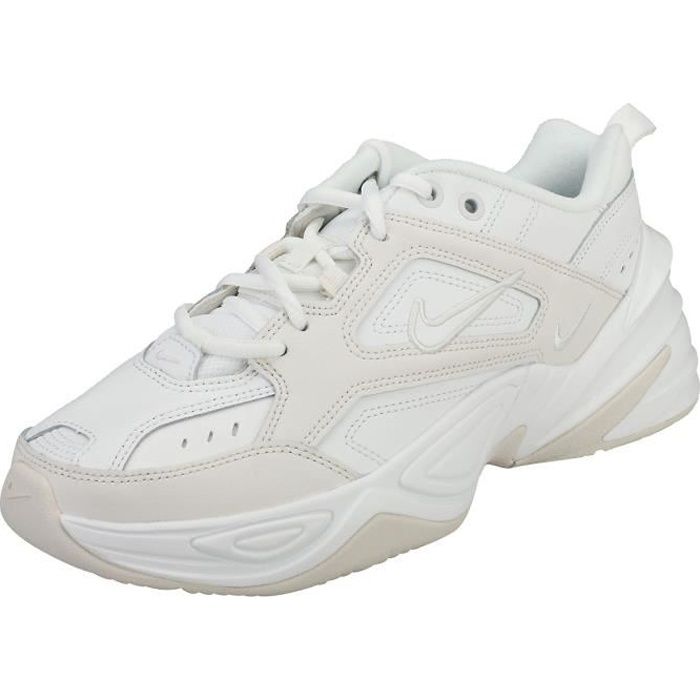 Nike M2k Tekno Femme Baskets Beige Blanc Beige blanc - Achat ...