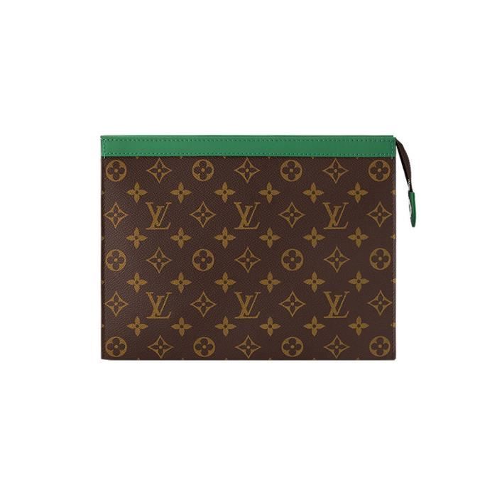 [Louis Vuitton] Louis Vuitton 23 Stainless Steel Runaway Line Fabric x Leather Sneakers 1AB3GB Black 37 1/2 [Used] [Authenticated and Guaranteed Authentic] 194697
