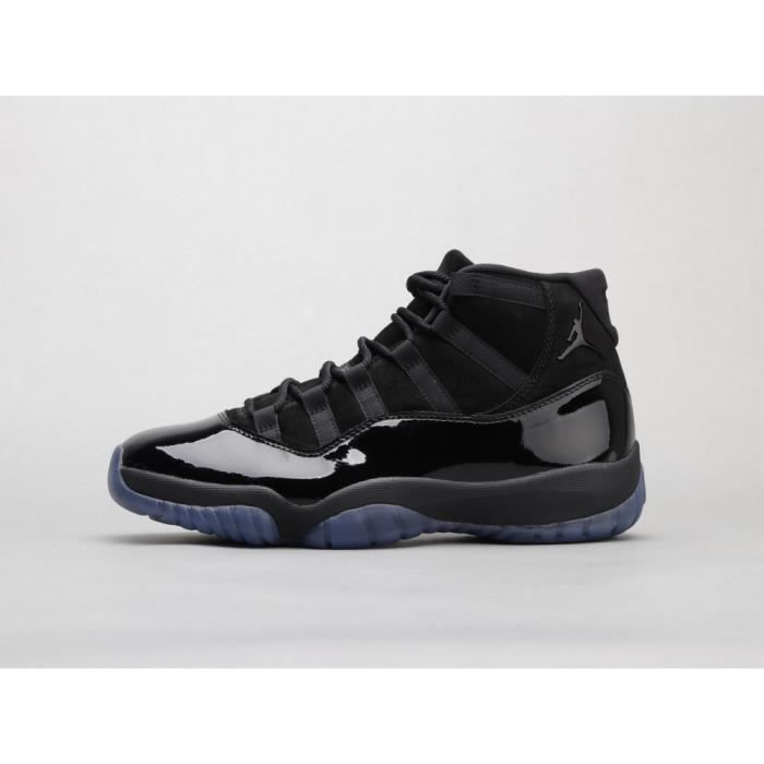 Chaussures de basket Air Jordan 11 Retro Cap and Gown High Up Nike Noir Cdiscount Sport