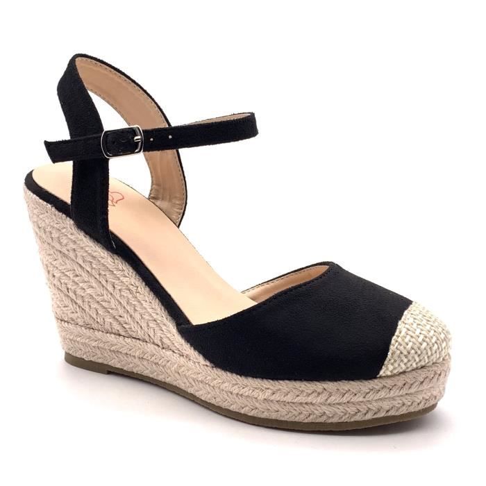 chaussure talon paille