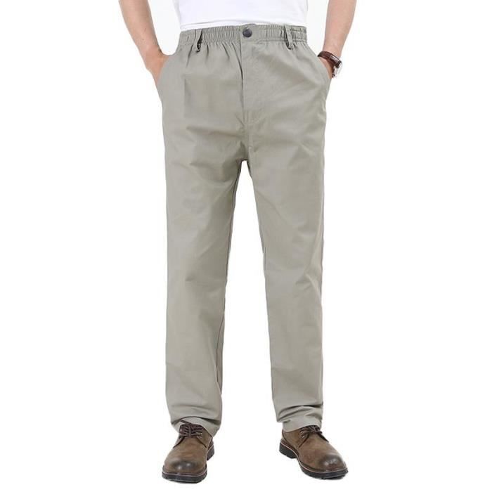 Pantalon homme 2025 taille élastique
