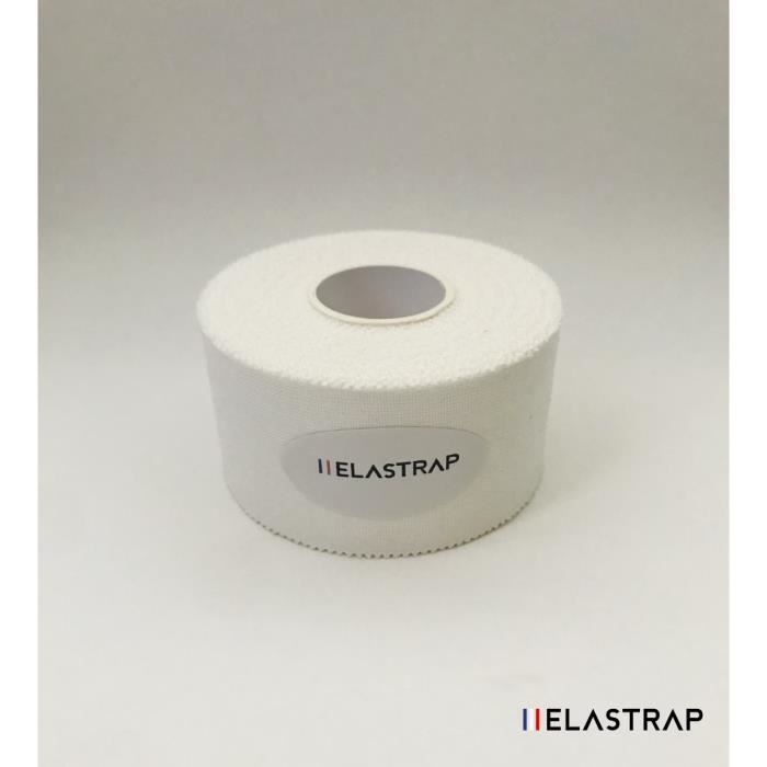 Bandage Bande blanche Rouleau Médical Pharmacie Contention Compression  Adhésive Rigide Strapping Blessures Sports Loisirs