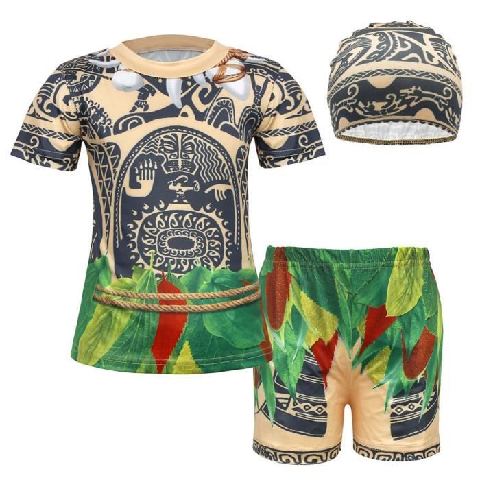 AmzBarley Maui Costume Maillots de Bain pour Gar on Enfant Deux