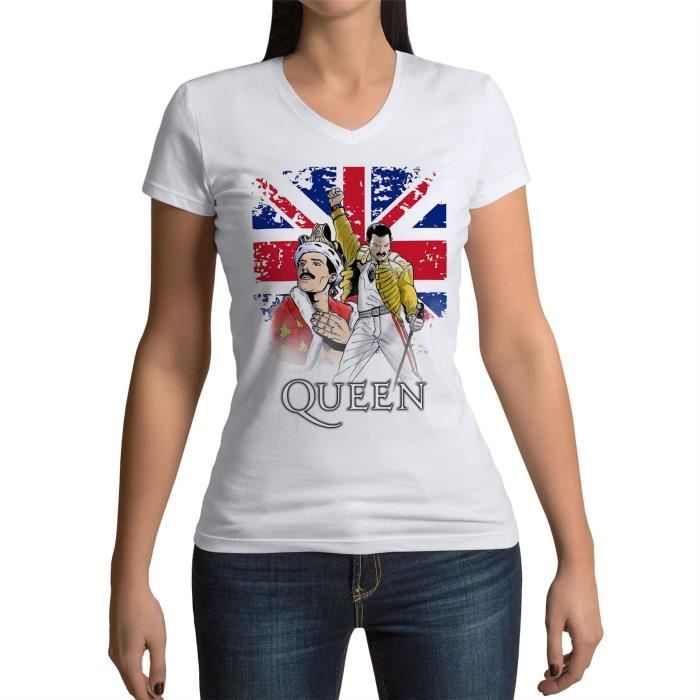 Tee shirt femme queen outlet