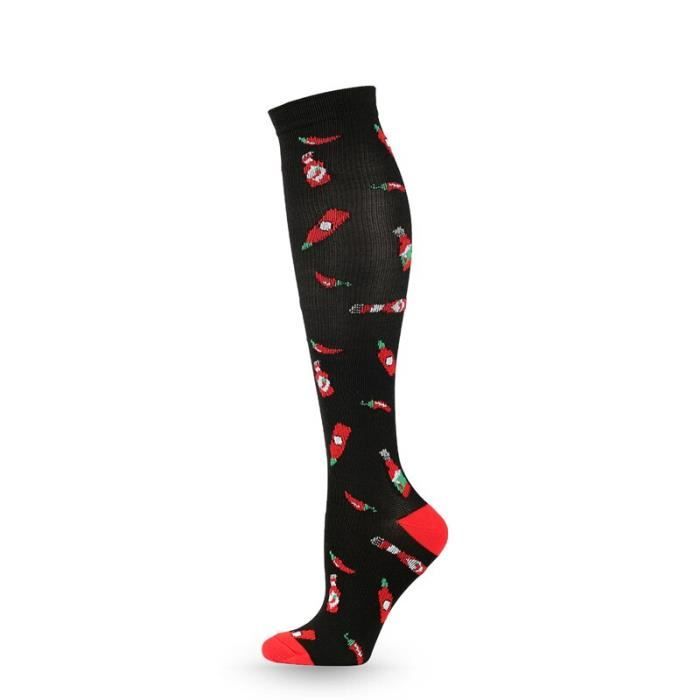 Chaussettes De Compression De Noël Pour Femmes Et Hommes (3 Paires) 20