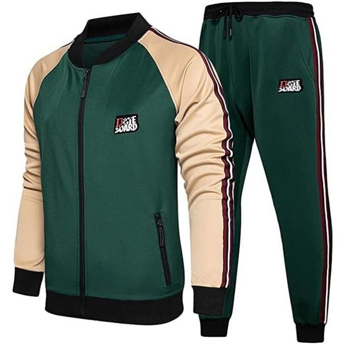 Mens casual jogging suits cheap