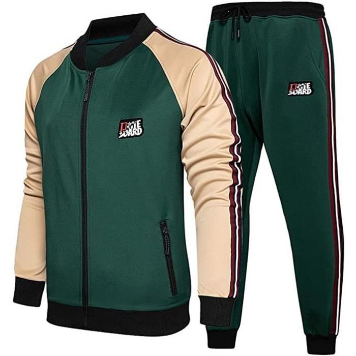 Ensemble de Vêtement Sport Homme - Fitness Running - 4 Pièces - Vert Vert -  Cdiscount Sport