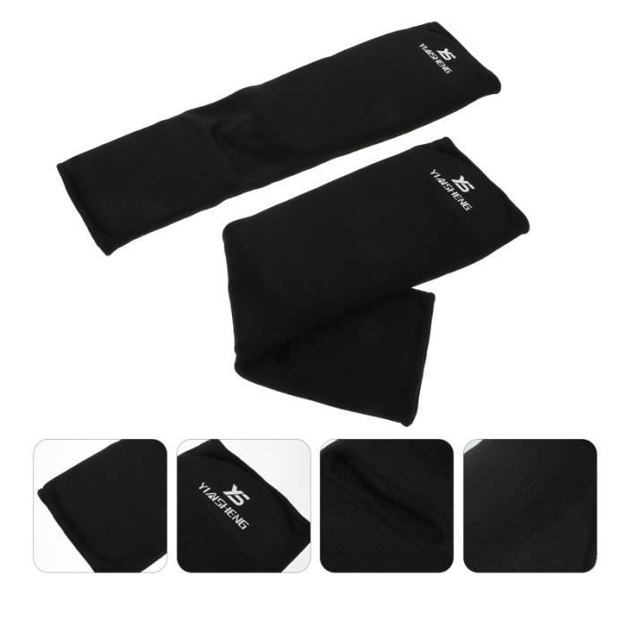 1 paire Karaté de plein air Shin Pads Taekwondo Guards Chaussette avec