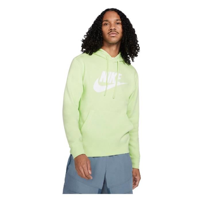 Pull nike hot sale jaune fluo homme
