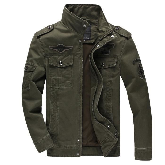 Veste 2025 homme militaire