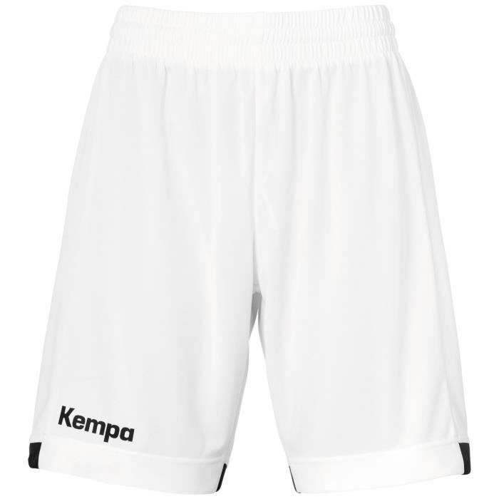 Short long femme Kempa Player - blanc/noir - XS Short long femme Kempa Player - blanc/noir - XS