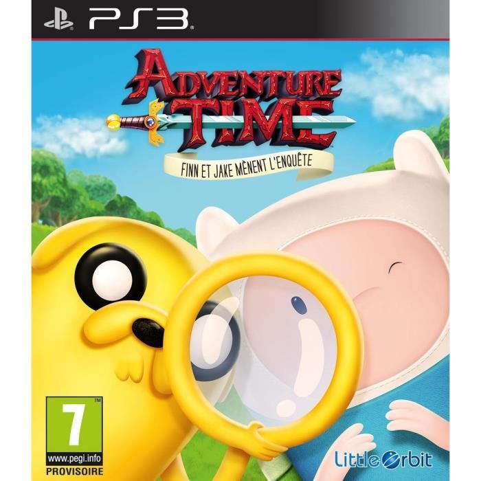 Adventure Time : Finn Et Jake Mènent 'enquête Ps3 - vue 2