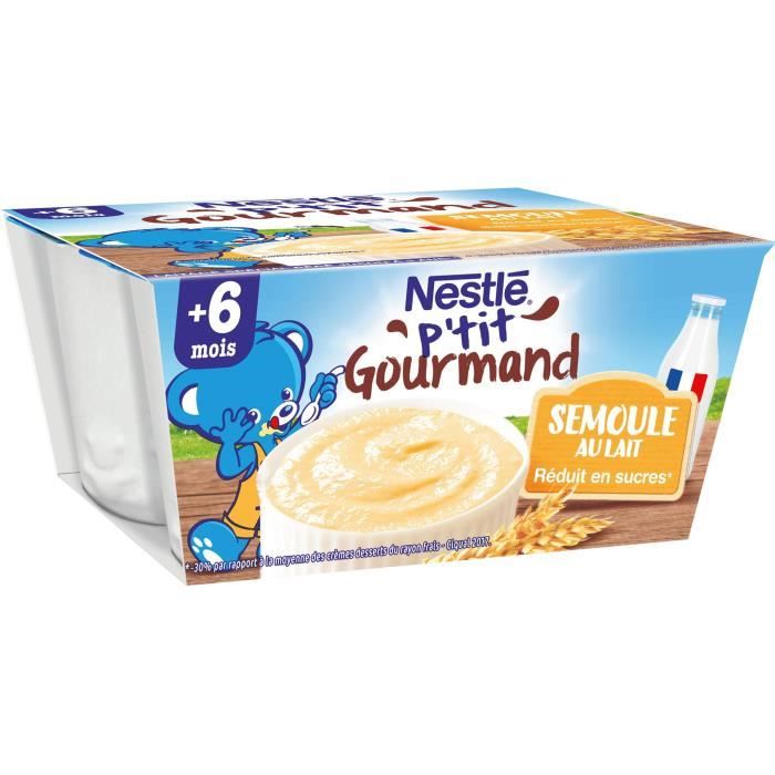 Nestle Bebe Yaourt Nature Cdiscount