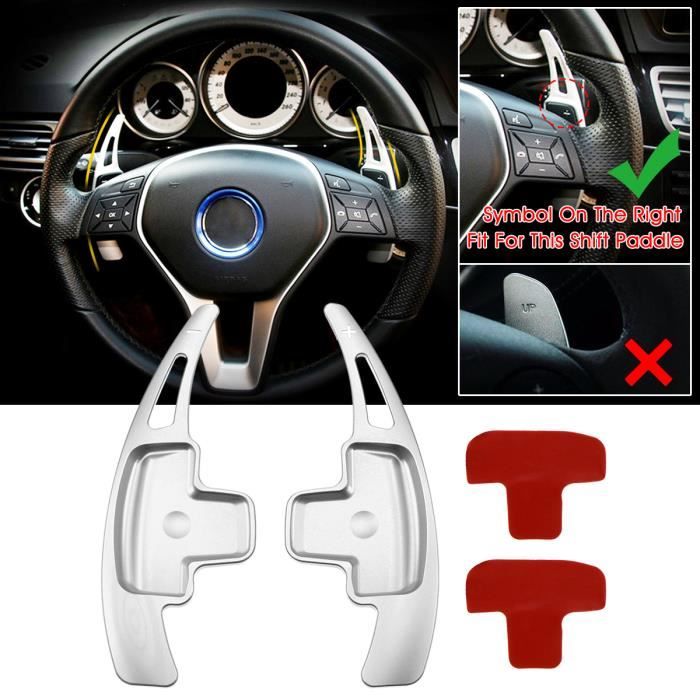 Neufu Extension Palette Changement De Volant Pour Benz W176 W246 W205 W212 W222 C117 Argent Achat Vente Pedalier Neufu Palettes De Changement Cdiscount