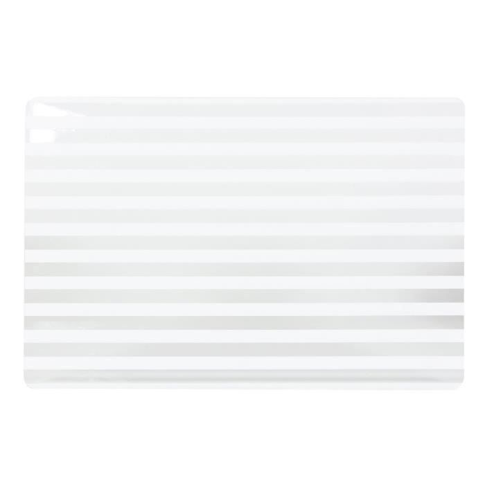 Novastyl 8011404 0 Color Band Set De Table Plastique Transparent