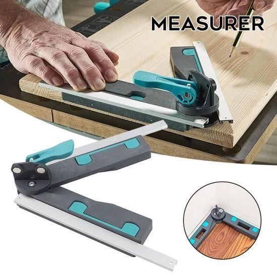 Carré Biseau En Bois Coulissant T Biseau Réglable Biseau Jauge Avec Poignée En Bois Dur Lame En Acier Inoxydable, 9 Pouces Carpenter Carré Outil Pour
