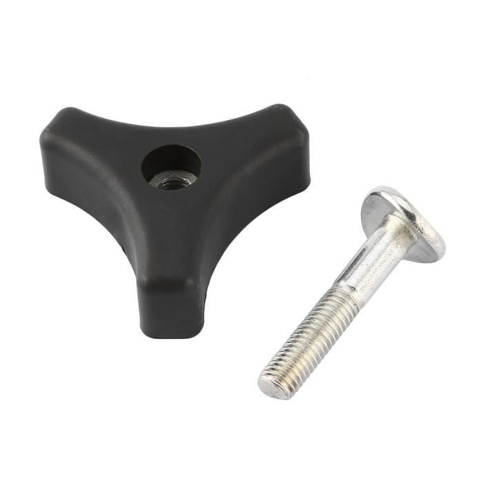 LONGHAO Lot De 2 Poignées Triangulaires Pour Tondeuse à Gazon - Vis Et Boulons De Fixation