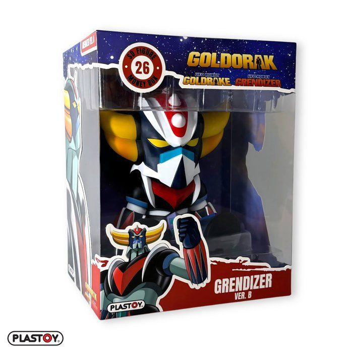 Tirelire Chibi Goldorak Assis Collection Plastoy Unique Neuf - vue 4
