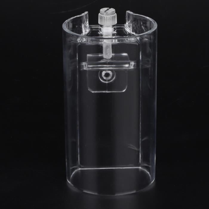 Couvercle Acrylique Transparent Pour Aquarium Rond - 15 Cm De Diamètre - Anti-saut, Respirant - Protection Et Décoration