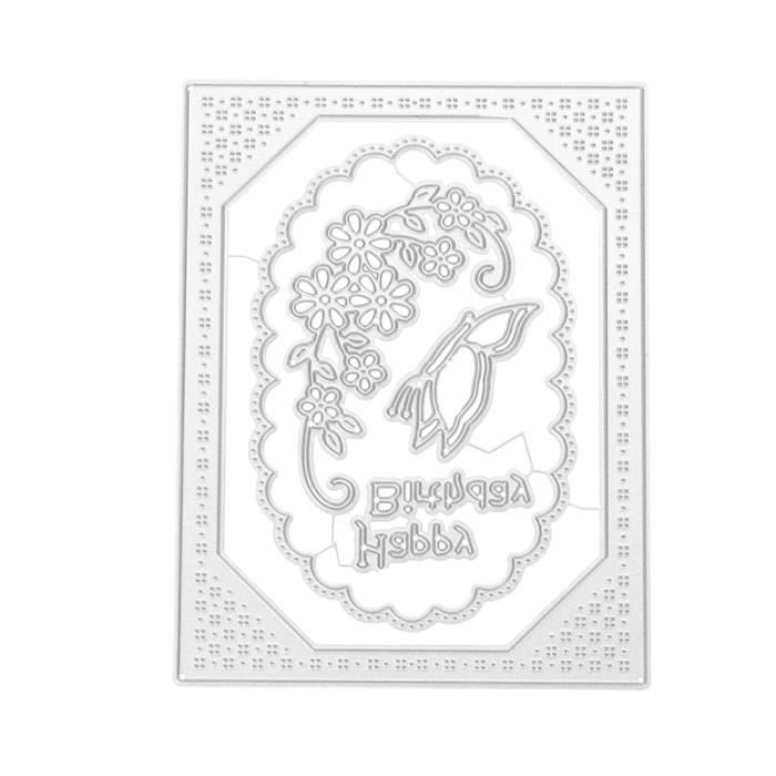 1 Pc Matrices De Coupe Durable Joyeux Anniversaire Evider Cadre Modele Moule Gaufrage Pochoir Pour Artisanat Gabarit De Decoupe Achat Vente Gabarit De Decoupe 1 Pc Matrices De Coupe Cdiscount