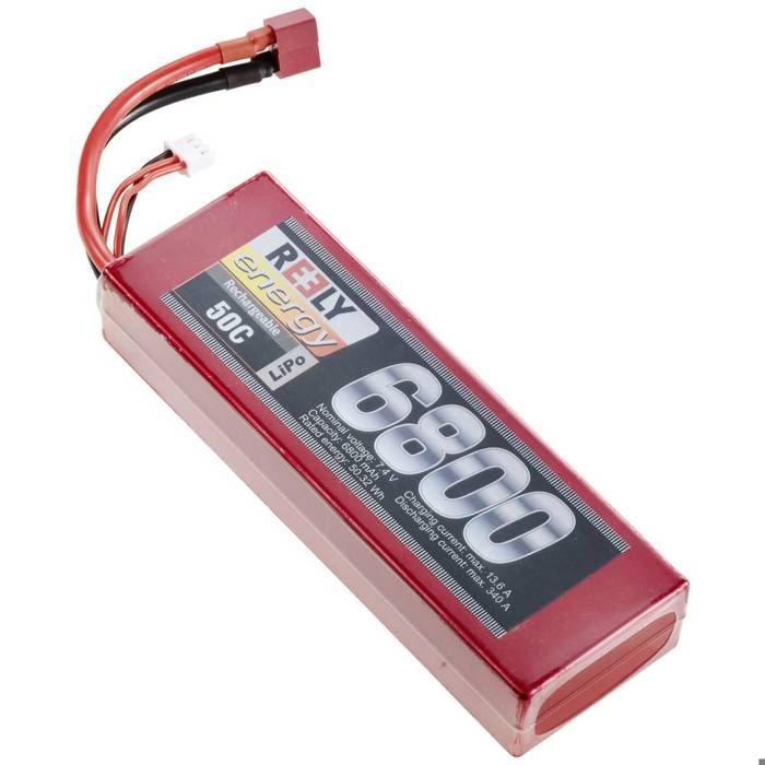 Reely – Batterie LiPo 7,4 V – 350 MAh – 2 Cellules – 25 C – Softcase – Pour Modélisme RC