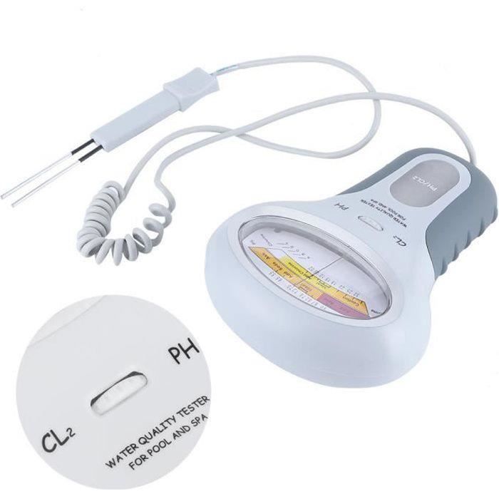Testeur PH Et Chlore PC-102B - Pour Piscine Et Spa Familial