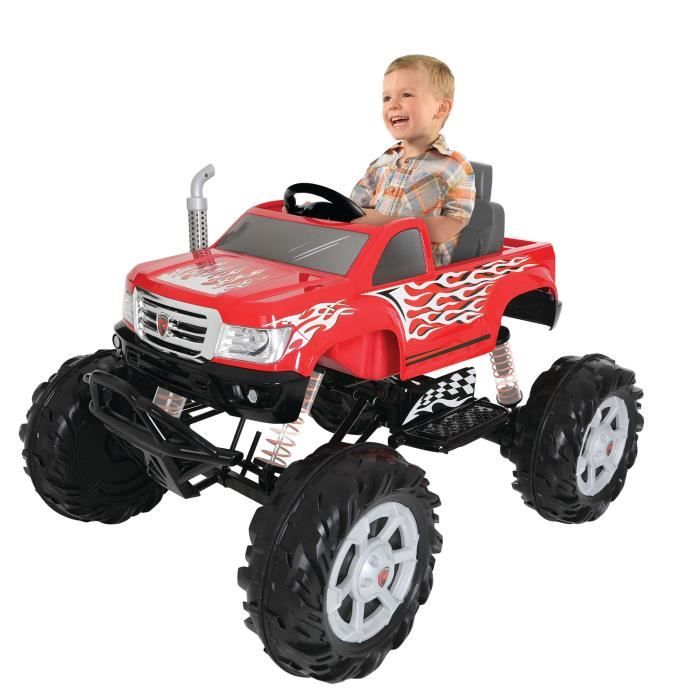 Rollplay Voiture Electrique Monster Truck 24 Volts Rouge Achat Vente Voiture Electrique Enfant Cdiscount