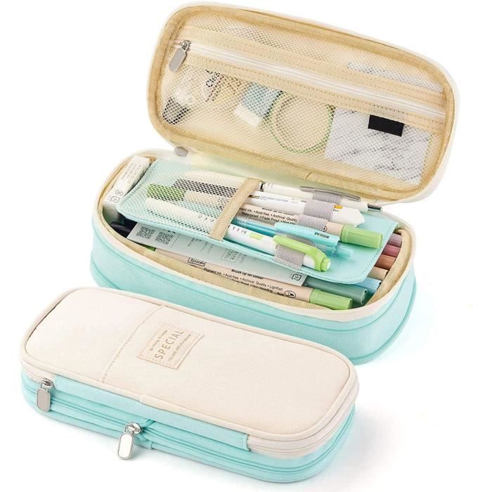 Trousse à Crayons Simple et Pratique étui à Crayons Bote à Crayons de ...