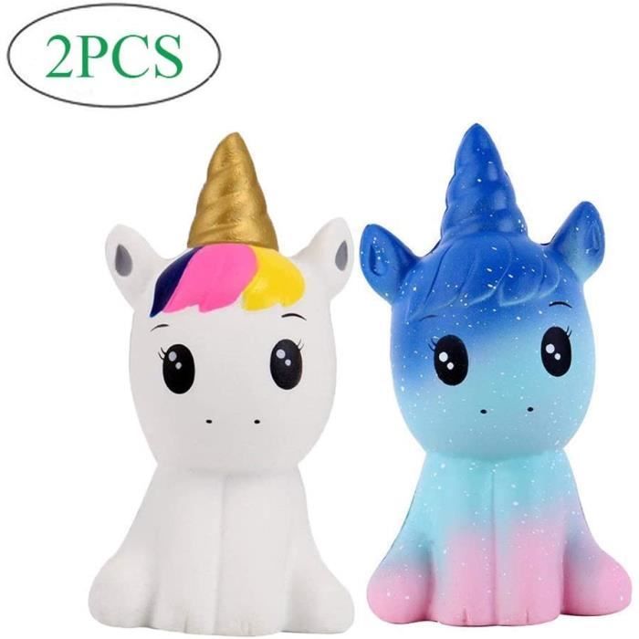 Jouets Squishies Parfumés à Retour Lent - Pack De 5 (Licorne, Panda, Cerf...) - Anti-stress Enfants Et Adultes Jouets Squishies Parfumés à Retour Lent - Pack De 5 (Licorne, Panda, Cerf...) - Anti-stress Enfants Et Adultes
