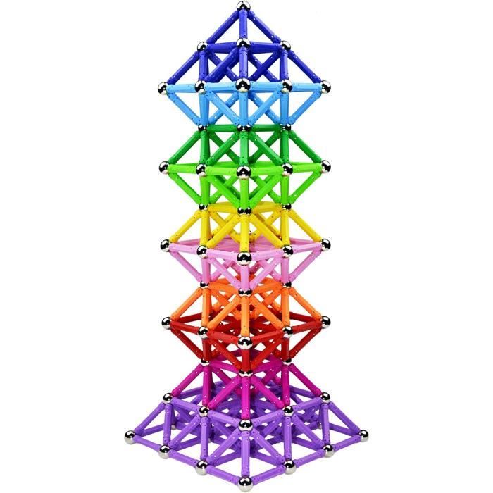 Jeux Magnetique Enfant Aaczly Construction Magnetique Enfant 50 Pièces Blocs De Construction Magnetiques Enfants Educatif Jeux Cadeaux Pour Enfants A Partir De 3 4 5 6 7 An Cube Minecraft