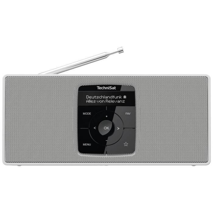 Radio portable DAB - TechniSat - DIGITRADIO 2 S - Bluetooth - Fonction réveil - Rechargeable