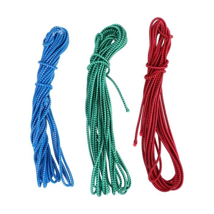 BCE 3pcs Haute Élasticité Cordes Latex Cordon élastique Equipements de pour 