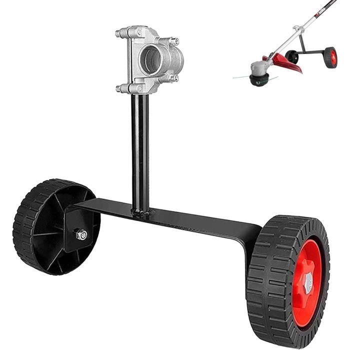 Kit De Roues Auxiliaires Réglables Pour Débroussailleuse/Tondeuse - Réduit La Fatigue - Compatible Trimmers à Arbre Droit