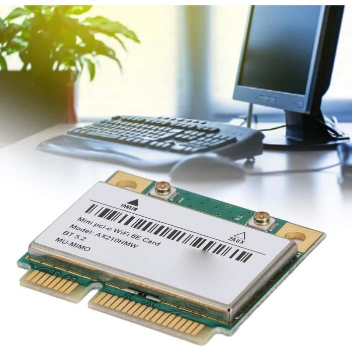 Carte WiFi PCI SMC Wireless MIMO – Très Peu Utilisée (occasion, Fonctionnement OK)