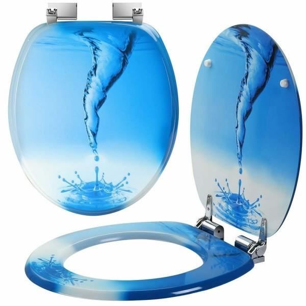 Copriwater Universale Con Stampa Vortice Acqua Copri Tavoletta Wc Bagno copriwater-universale-con-stampa-vortice-acqua-copri-tavoletta-wc-bagno