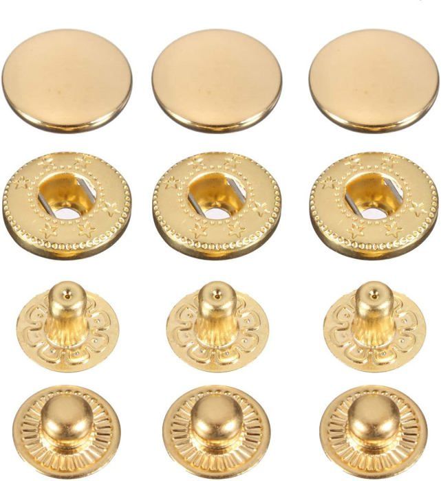 Lot De 100 Boutons à Coudre œil De Poisson De 11mm - Assortiment De Couleurs Pour Vos Créations Couture