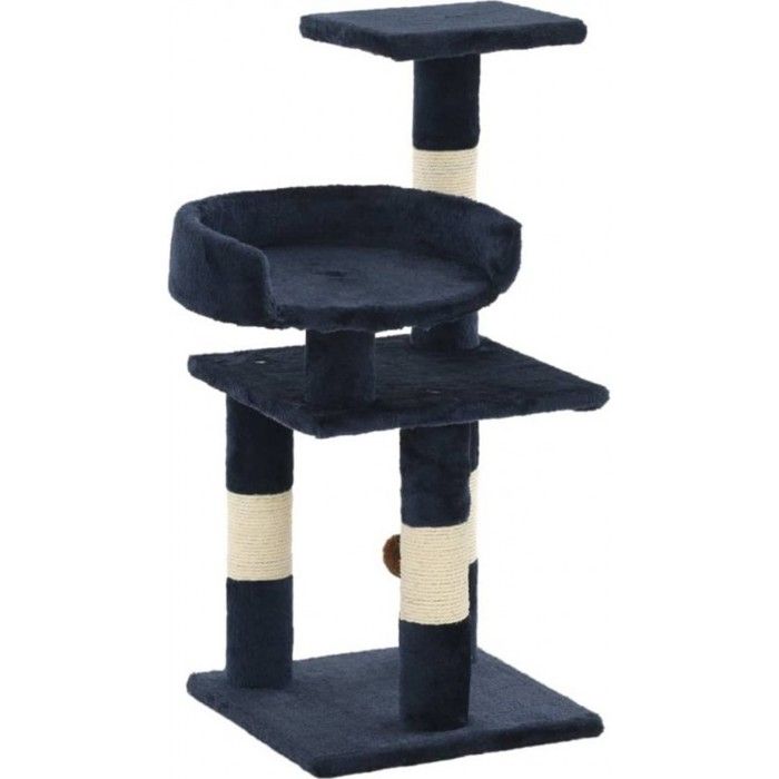 Vidaxl Arbre à chat 65 cm Bleu - vue 2