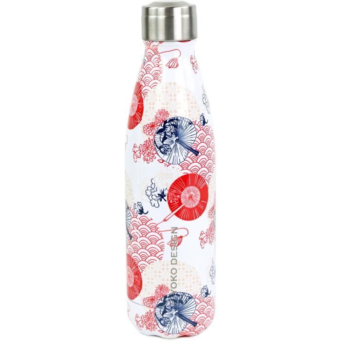 YOKO DESIGN - Bouteille isotherme de 500 ml Design Japan