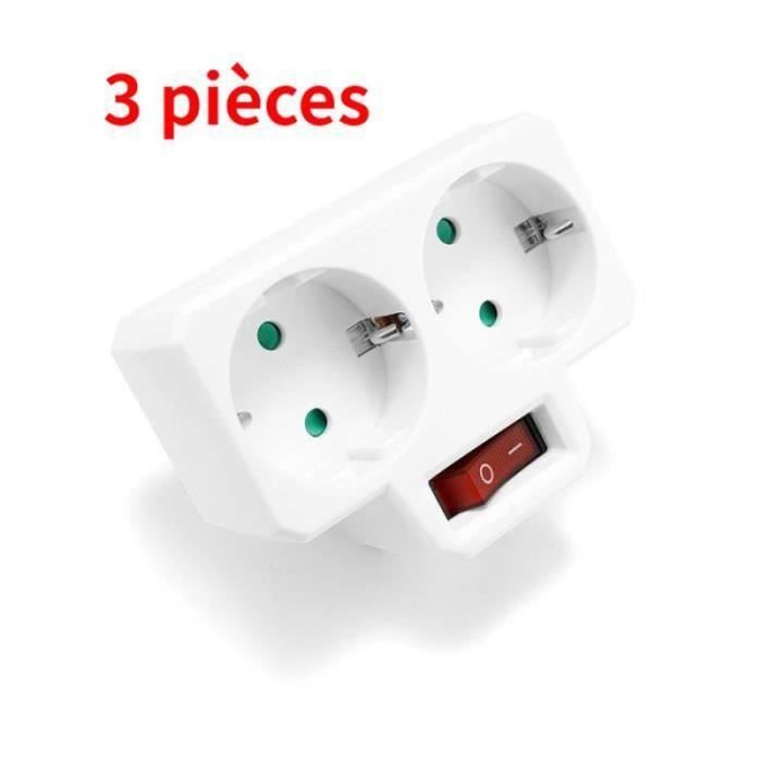 Adaptateur Prise Japon Adaptateur De Voyage Universel Vers Prise Française - 4 Pièces (Pays UE/Asie) Adaptateur Prise Chinoise Boulanger