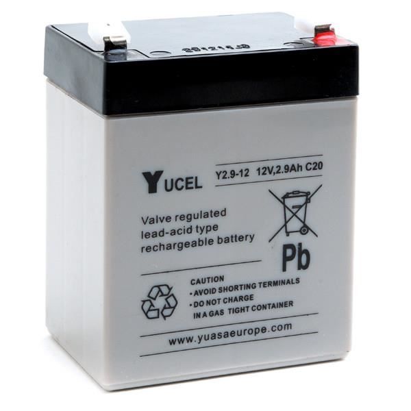 Batterie plomb AGM Y2.9-12 12V 2.9Ah YUCEL - Batterie(s)