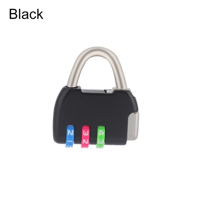 PAT RACKS Mini-Locker Cadenas à Combinaison 3 Chiffres – Lot De 2 Pour Surfeurs, Cyclistes Et Athlètes – Sécurité Pour Porte-Vélos Et Casiers